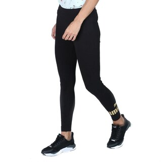 Foto 3 | Leggings Puma Ess Metallic color Negro para Mujer