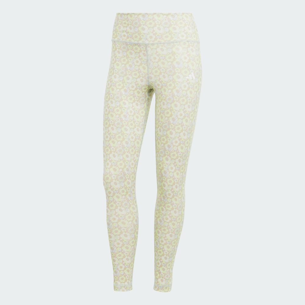Foto 3 pulgar | Mallas Adidas Train Essentials Printed Adidas Verdes para Mujer
