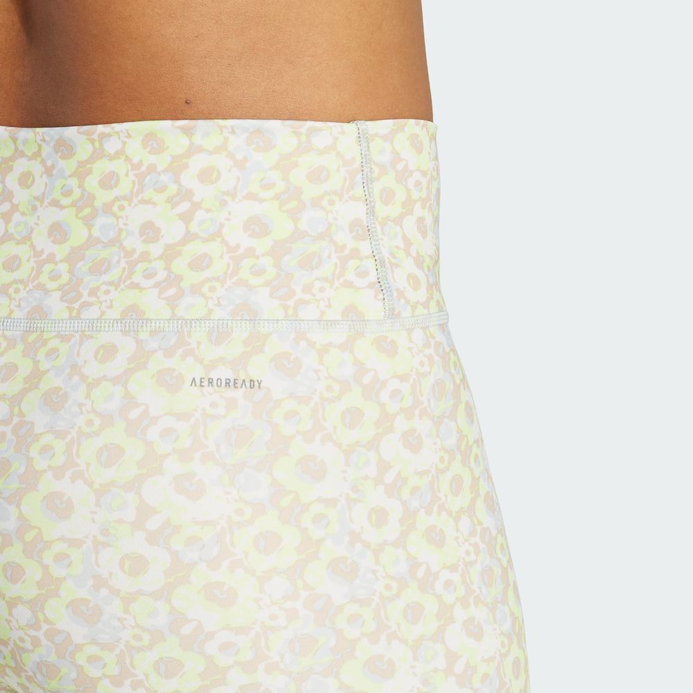 Foto 6 | Mallas Adidas Train Essentials Printed Adidas Verdes para Mujer