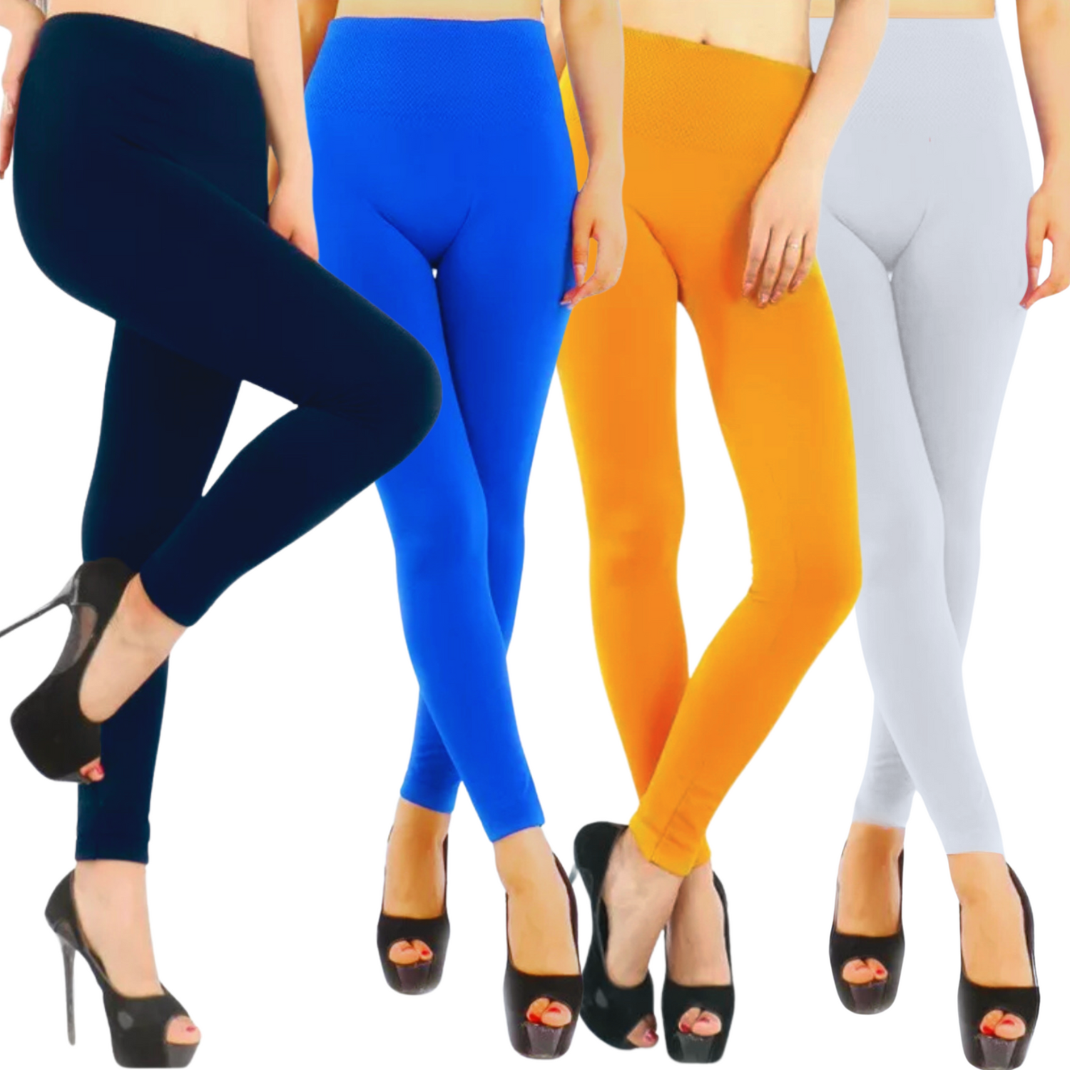 Leggings Térmico Afelpado para Mujer 4 Piezas