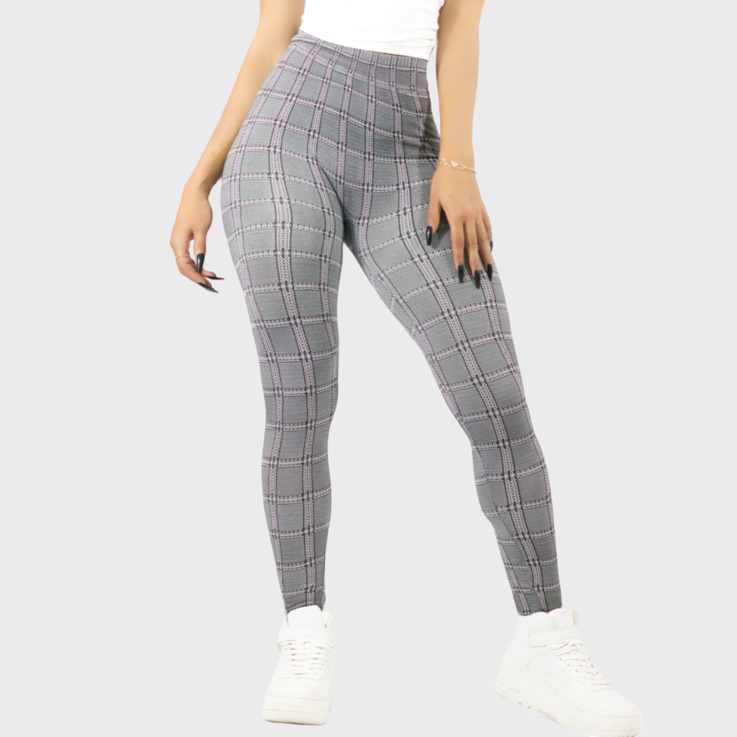 Foto 3 | Set de Dos Leggins de Mujer Lic-0108-3 Diseños Únicos Deportivos o Casuales