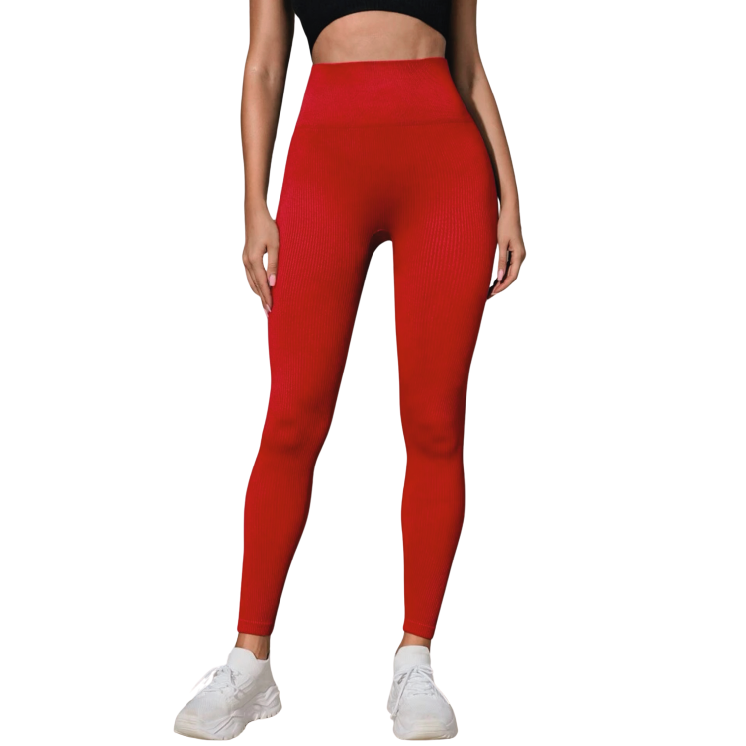 Leggings Deportivos Rojos para Mujer