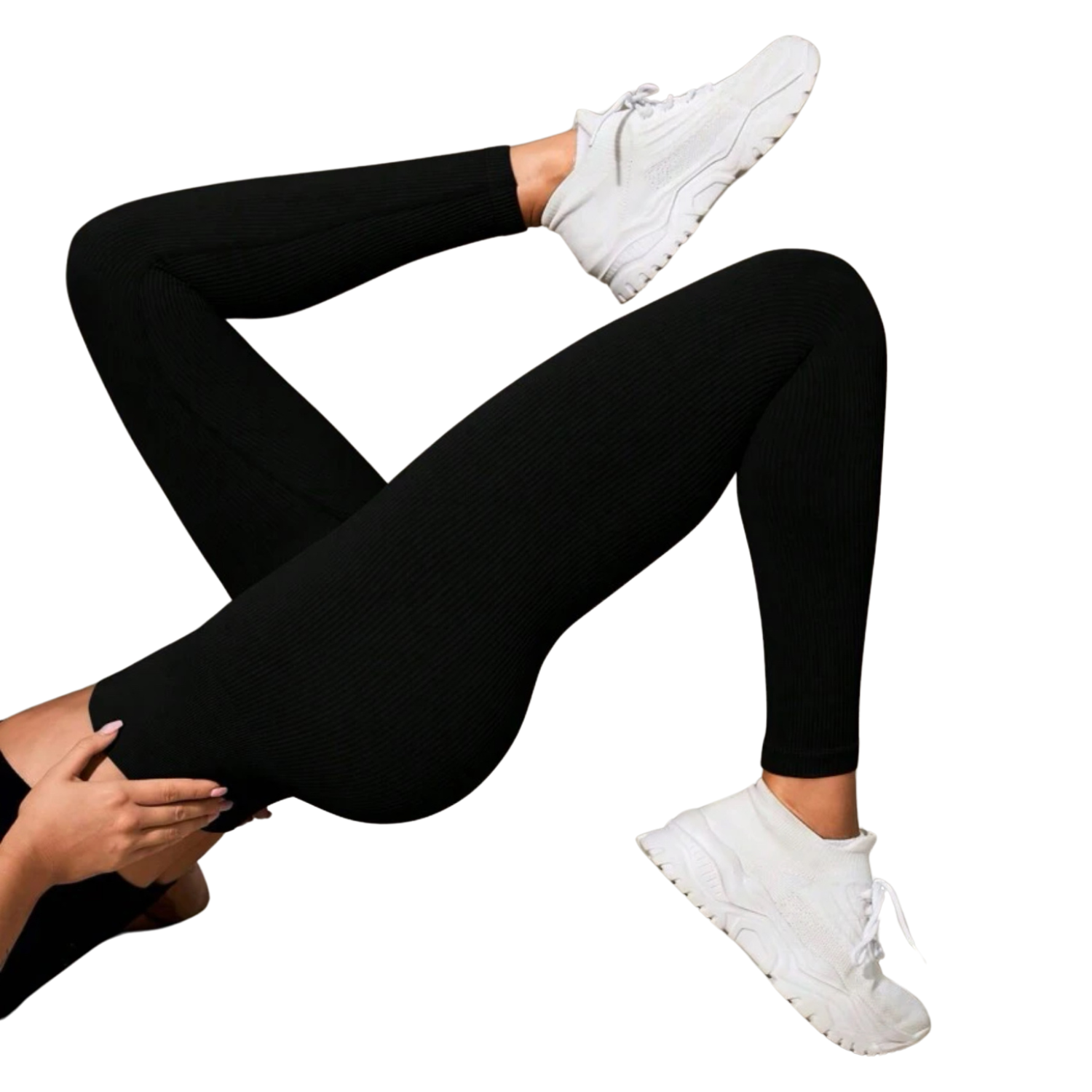 Foto 3 pulgar | Mallas Deportivas de Mujer Lic-083 Negras Gym Leggins