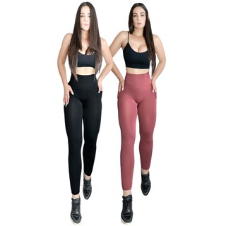 Foto 1 | Set de 2 Mallones Deportivos Térmicos Dos Colores para Mujer