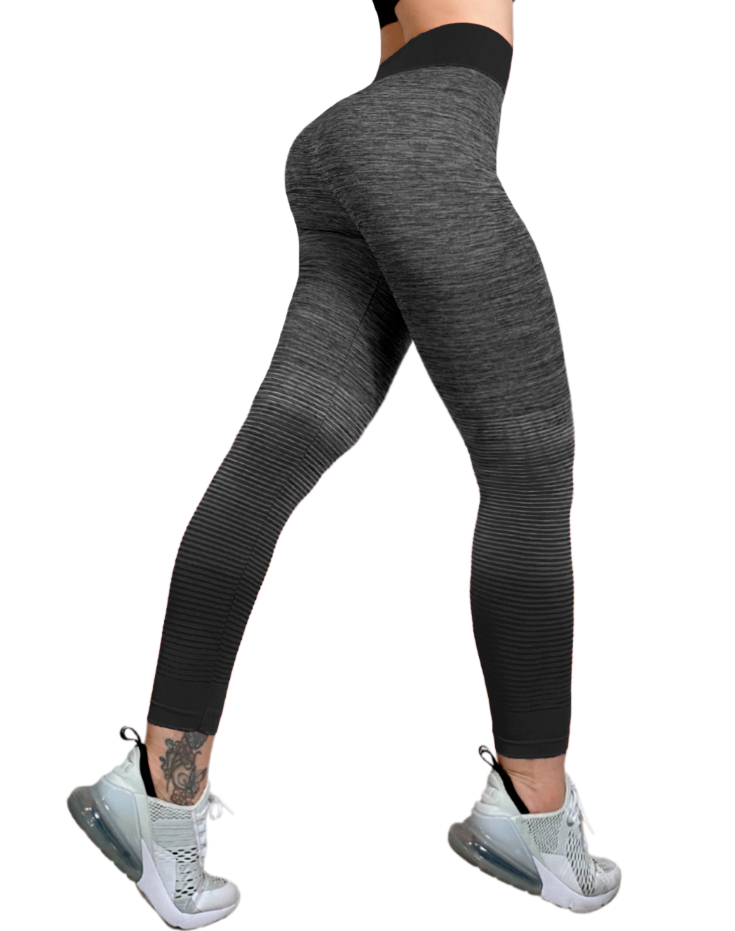 Foto 3 pulgar | Set De 3 Mallones Lic-083 Aqua/Morado/Azul Leggings Stretch de Mujer