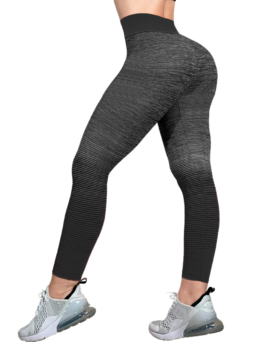 Foto 4 pulgar | Set De 3 Mallones Lic-083 Aqua/Morado/Azul Leggings Stretch de Mujer