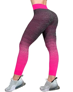 Foto 7 | Set De 3 Mallones Lic-083 Aqua/Morado/Azul Leggings Stretch de Mujer