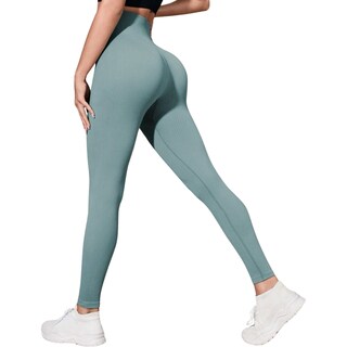 Foto 3 | Legging Deportivos Verde Menta para Mujer