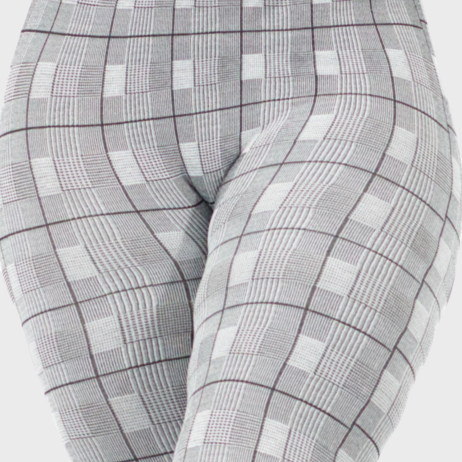 Foto 6 pulgar | Leggings Grises 2 Piezas para Mujer