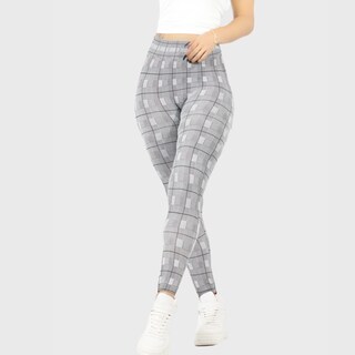 Foto 6 | Leggings Grises 2 Piezas para Mujer