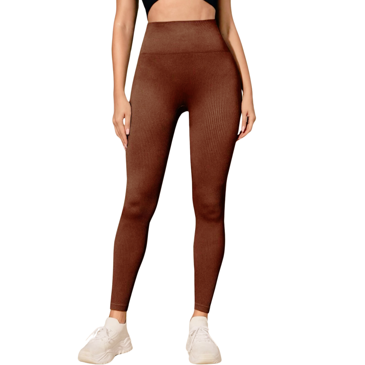 Leggings Lic-083 Café para Mujer