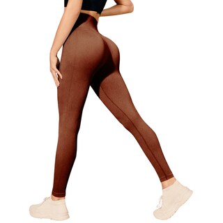 Foto 3 | Leggings Lic-083 Café para Mujer