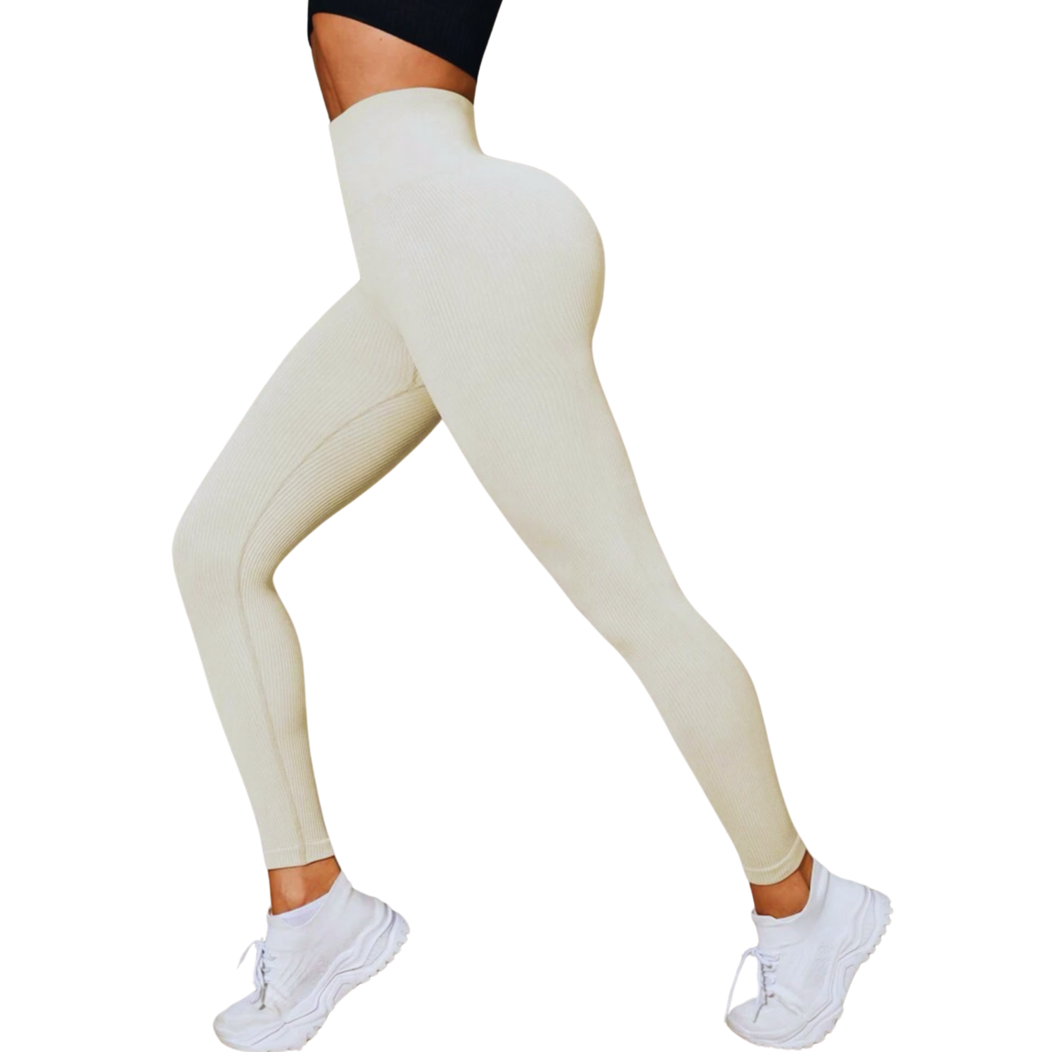 Foto 3 pulgar | Mallas Deportivas Blancas para Mujer