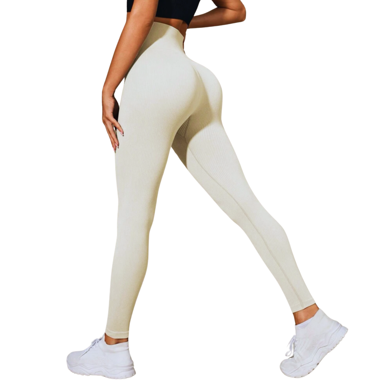 Foto 4 pulgar | Mallas Deportivas Blancas para Mujer