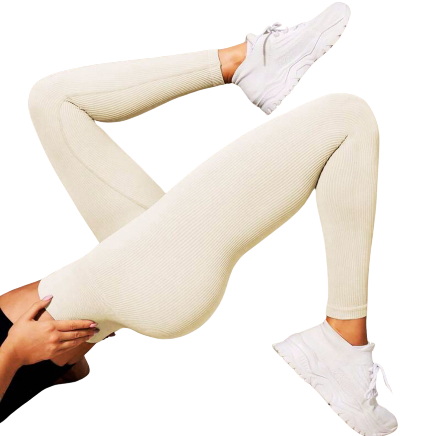 Foto 5 pulgar | Mallas Deportivas Blancas para Mujer