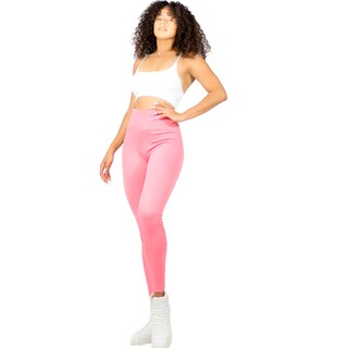 Foto 2 | Leggings Deportivos Rosas para Mujer