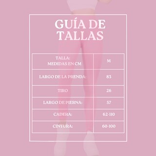Foto 5 | Leggings Deportivos Rosas para Mujer