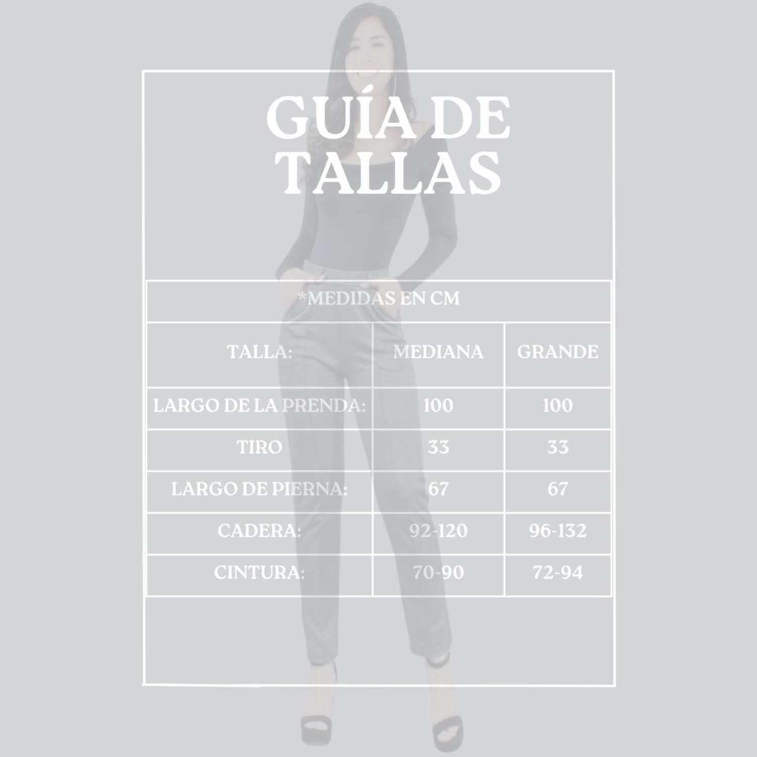Foto 6 pulgar | Jeggins para Mujer A Cuadros Blanco