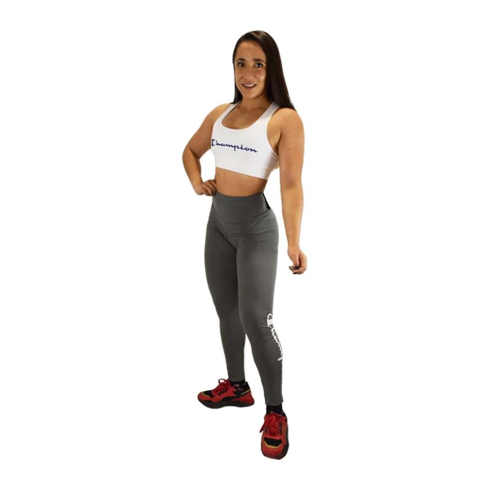 Foto 2 pulgar | Leggins Champion Grises para Mujer