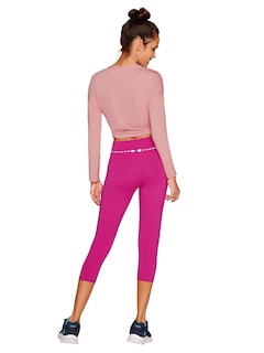 Foto 3 | Leggings Capri Con Pretina Alta Ilusión 1794 Para Mujer