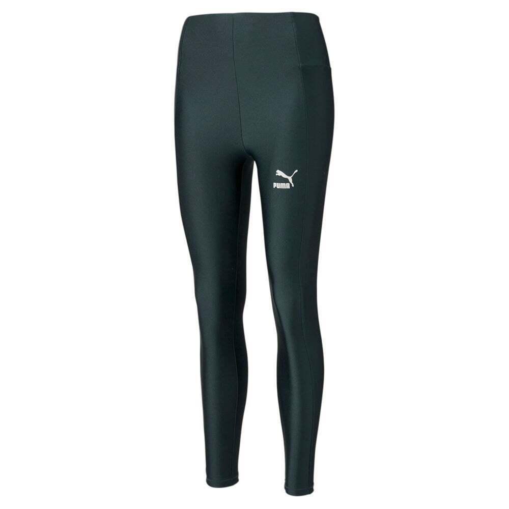 Foto 2 pulgar | Leggings Puma Verdes para Mujer
