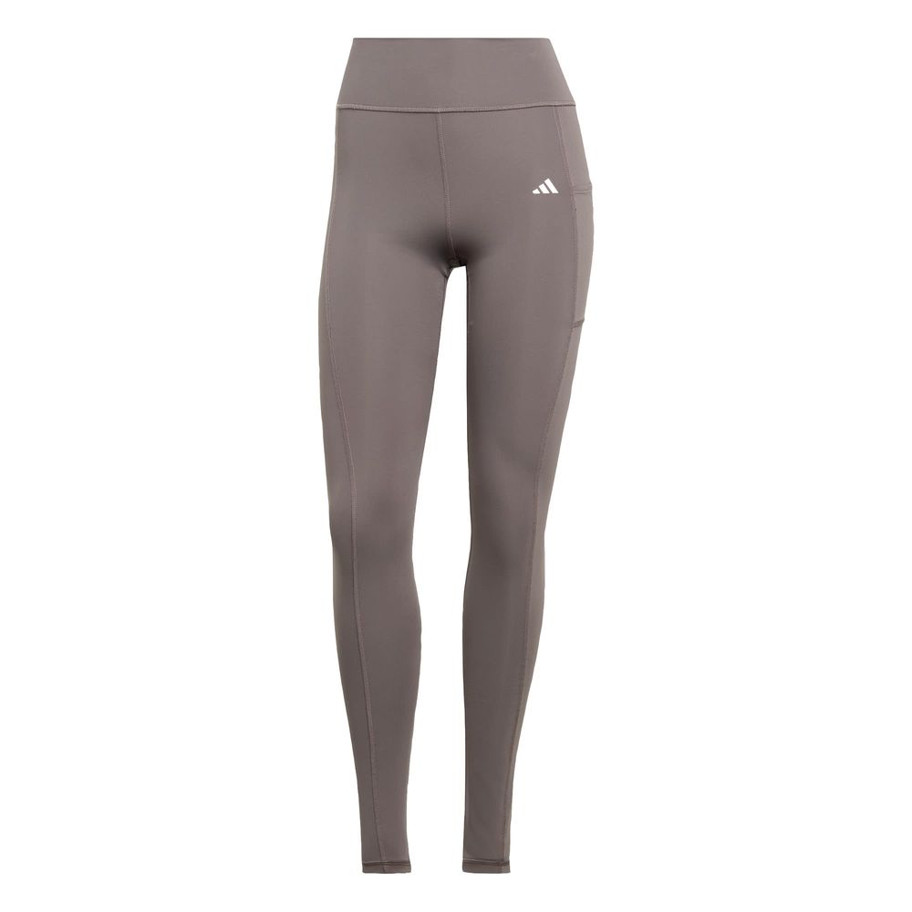 Mallas Adidas Optime Largo Completo Marrón para Mujer