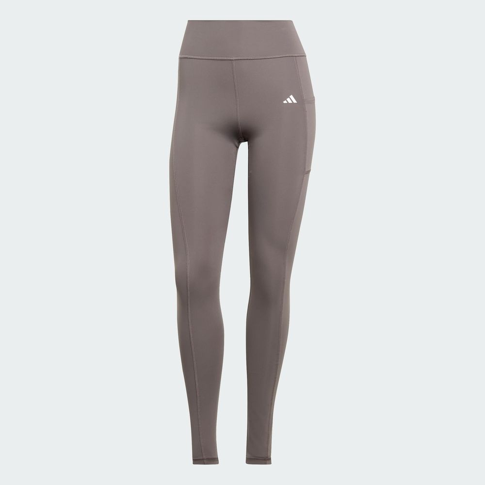 Foto 3 pulgar | Mallas Adidas Optime Largo Completo Marrón para Mujer