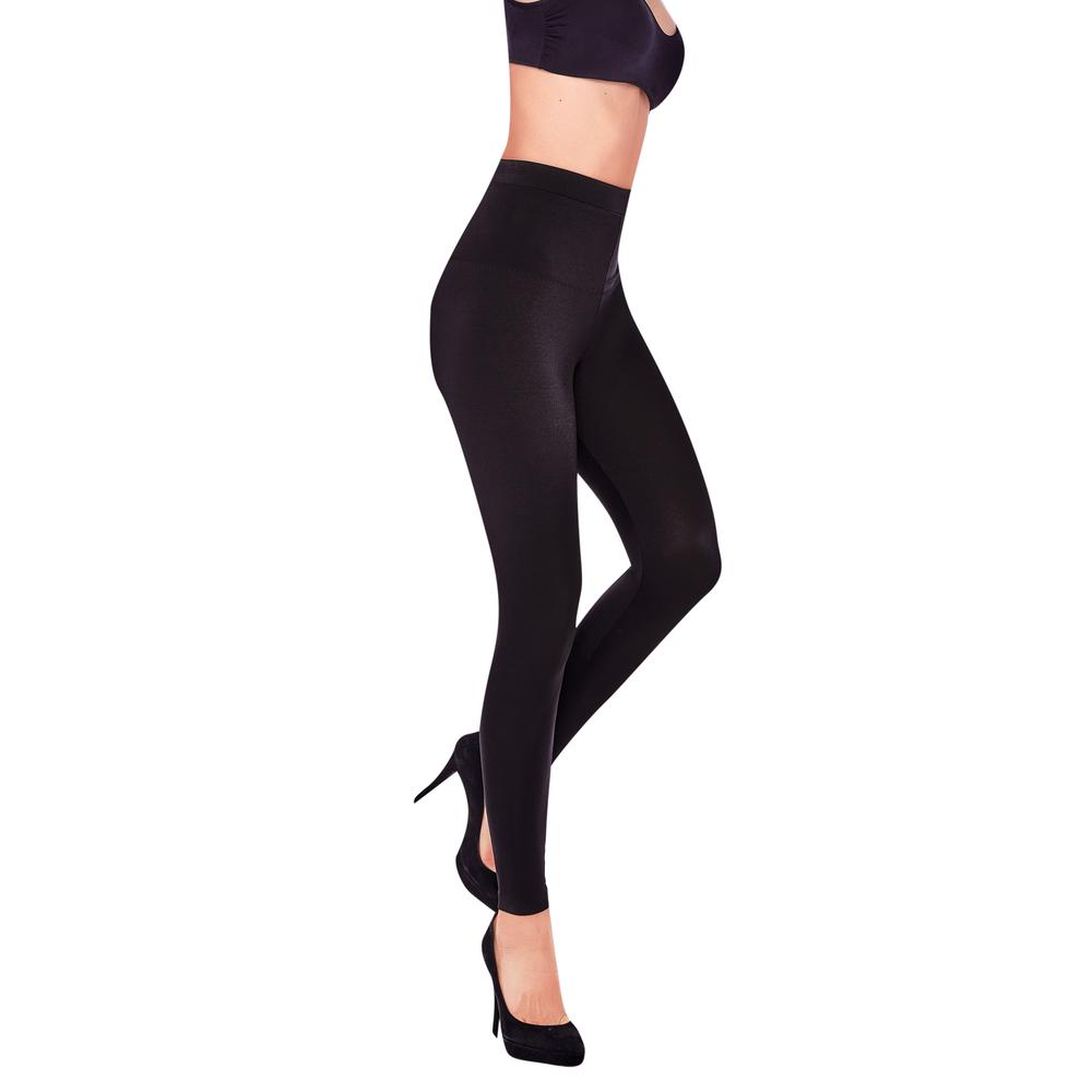 Foto 4 pulgar | Leggings Control Ilusión 43798 Negro