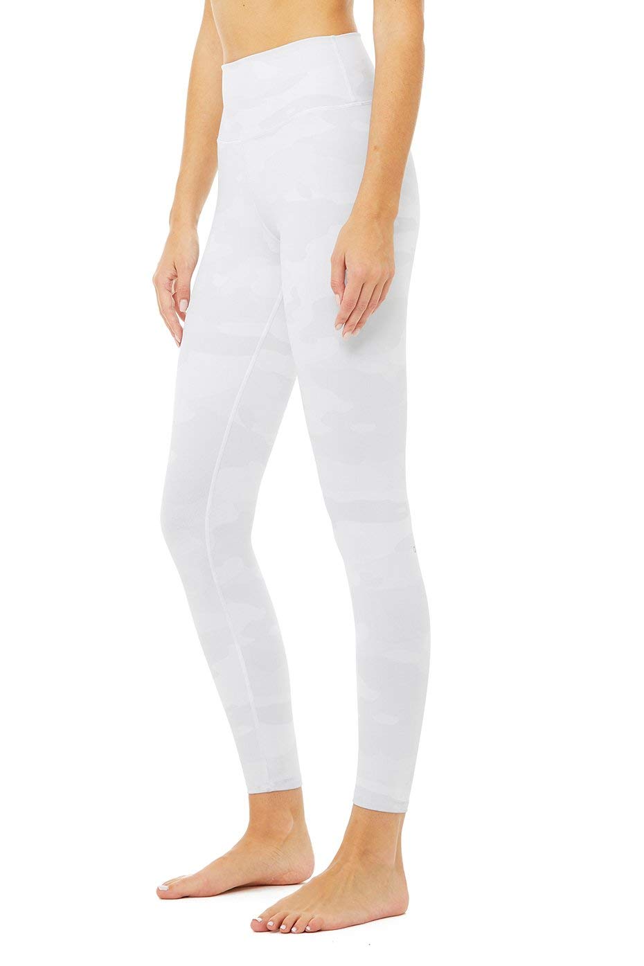 Foto 3 pulgar | Leggings Alo Yoga de Cintura Alta Blancos para Mujer - Venta Internacional