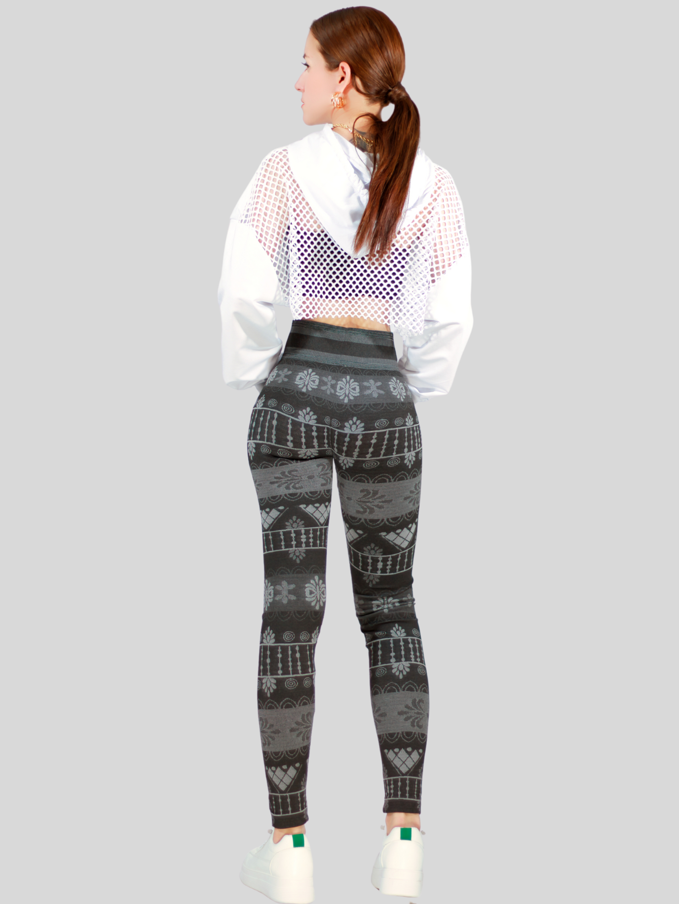 Foto 6 pulgar | Set De 2 Leggings De Mujer Mayones De Dama Deportivas Lic-0159 Dos Colores Mallones Stretch