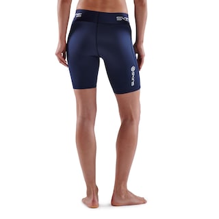 Foto 2 | Pantalones Cortos De Compresión Skins Series-1 Para Mujer Azul Marino Xs - Venta Internacional.