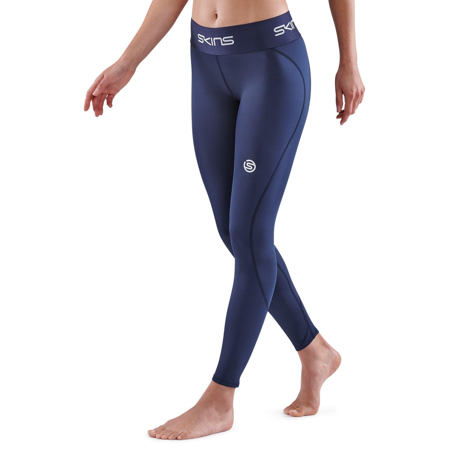 Foto 4 pulgar | Leggins Skins Series-1 De Compresión Para Entrenamiento, Azul Marino, Xs, Para Mujer - Venta Internacional.