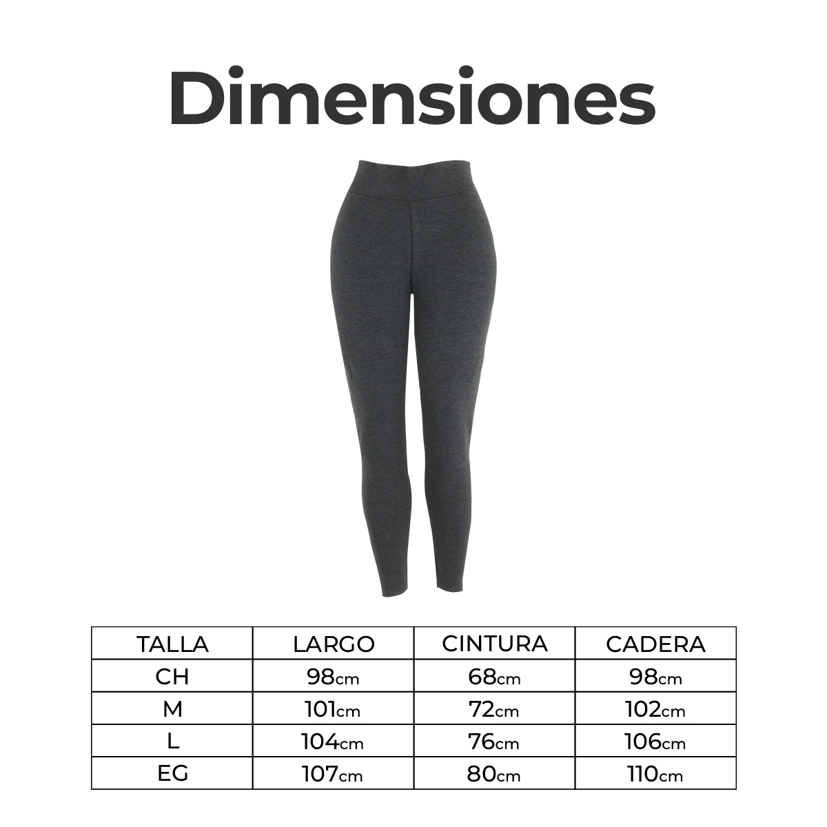Foto 5 pulgar | Leggings Térmicos Para Mujer