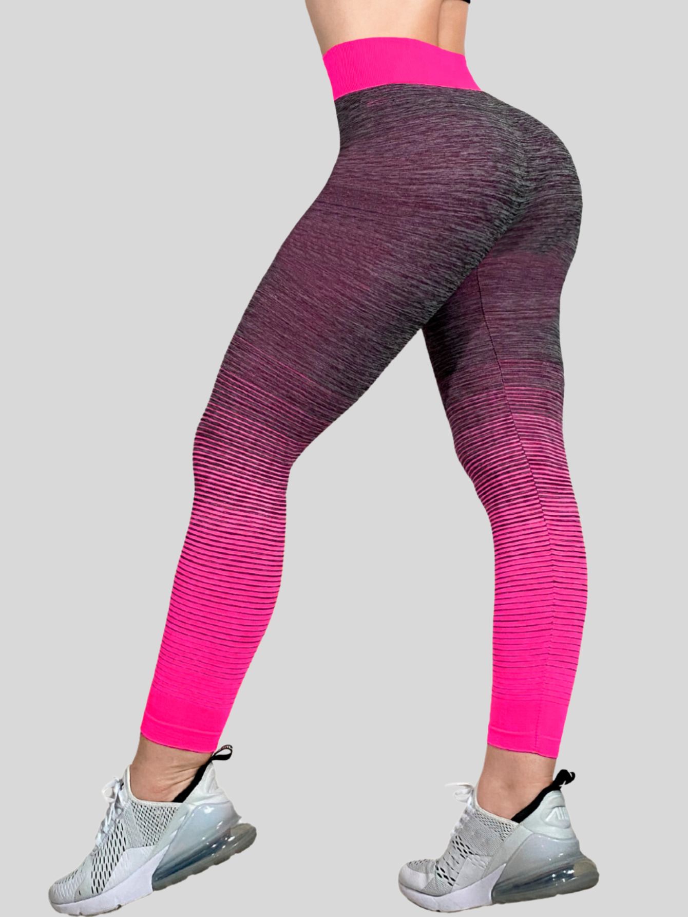 Foto 3 pulgar | Mallon Mujer Leggings Stretch Lic-083 Color Rosa Leggins Mayon Mallas
