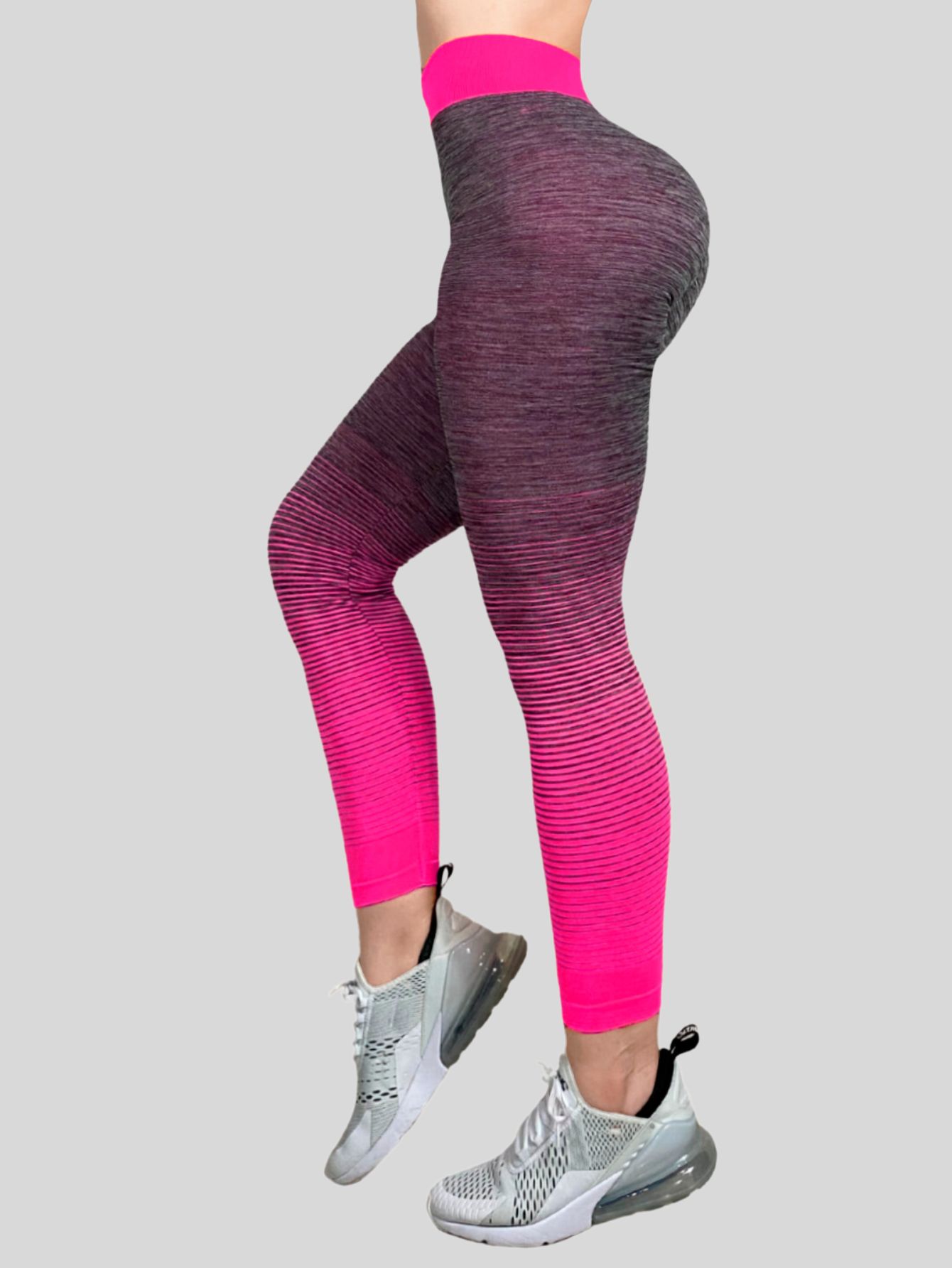 Foto 4 pulgar | Mallon Mujer Leggings Stretch Lic-083 Color Rosa Leggins Mayon Mallas