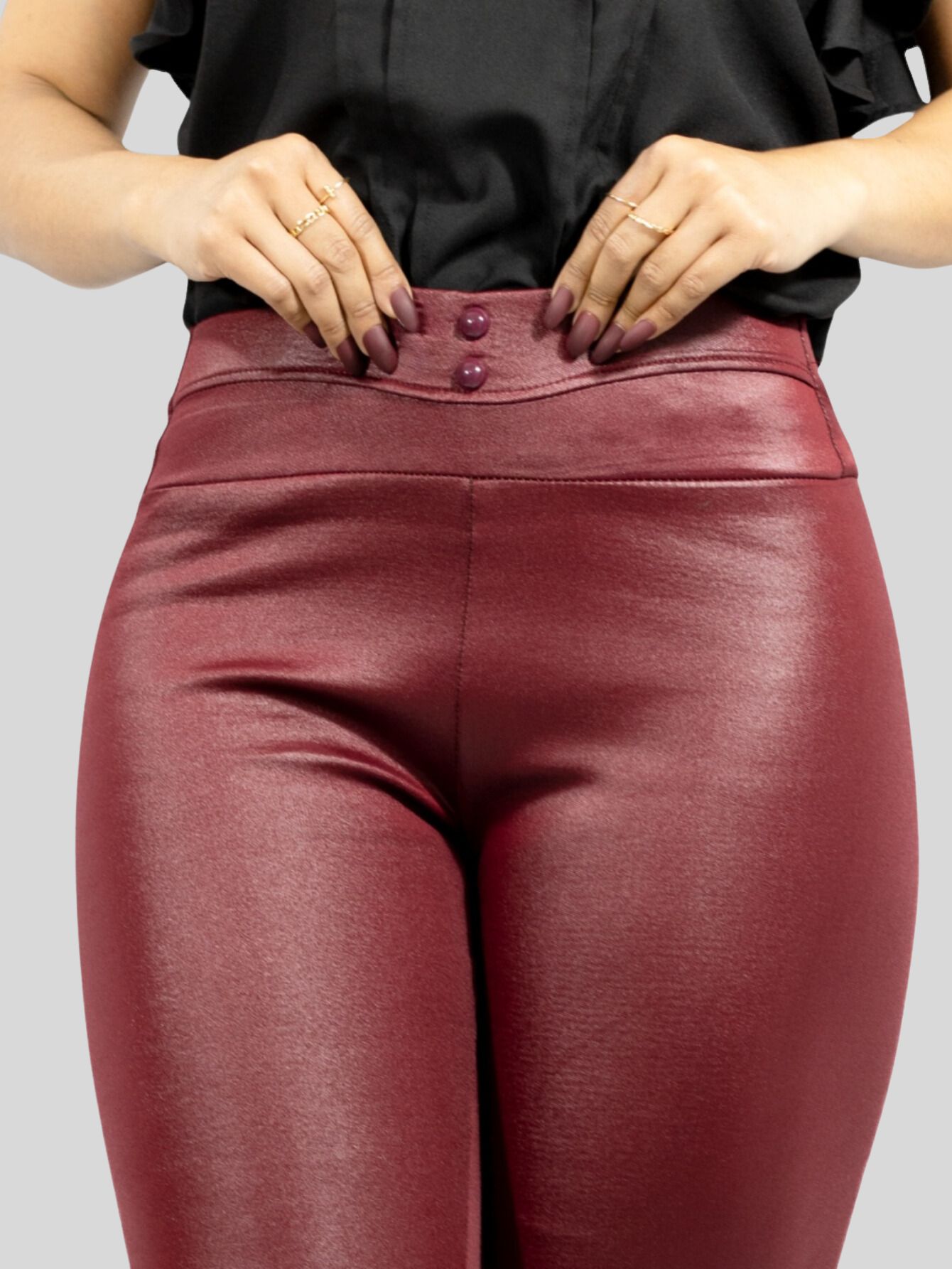 Foto 5 pulgar | Set De Dos Mallones Mujer Térmico Leggings Lic-0118-px2 Colores Variados Elegantes Mallas Stretch