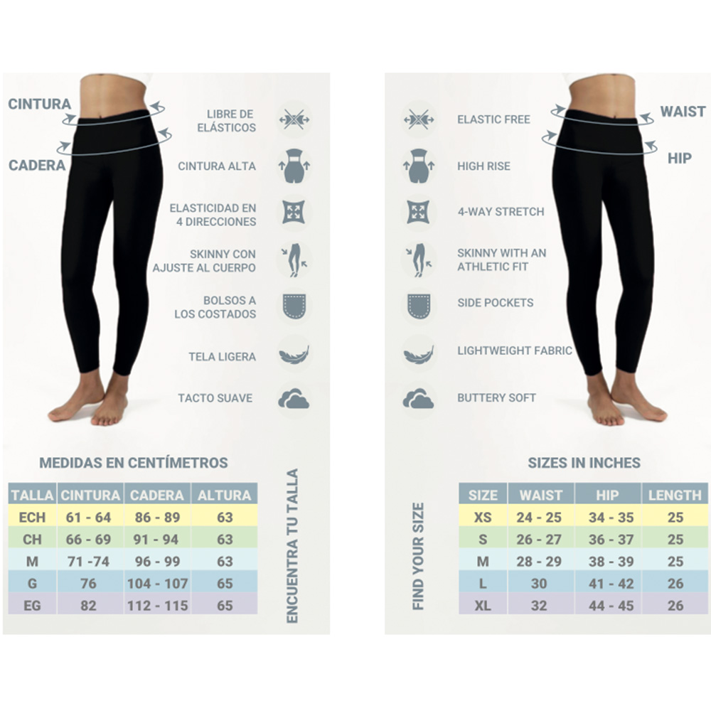 Foto 6 pulgar | Leggings Para Mujer Jiko Ai