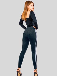 Foto 3 | Legging Mujer Mallones Leggins Mayon Lic-0164 Gris Oscuro Mallas Térmico