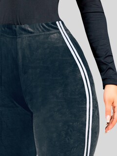 Foto 4 | Legging Mujer Mallones Leggins Mayon Lic-0164 Gris Oscuro Mallas Térmico