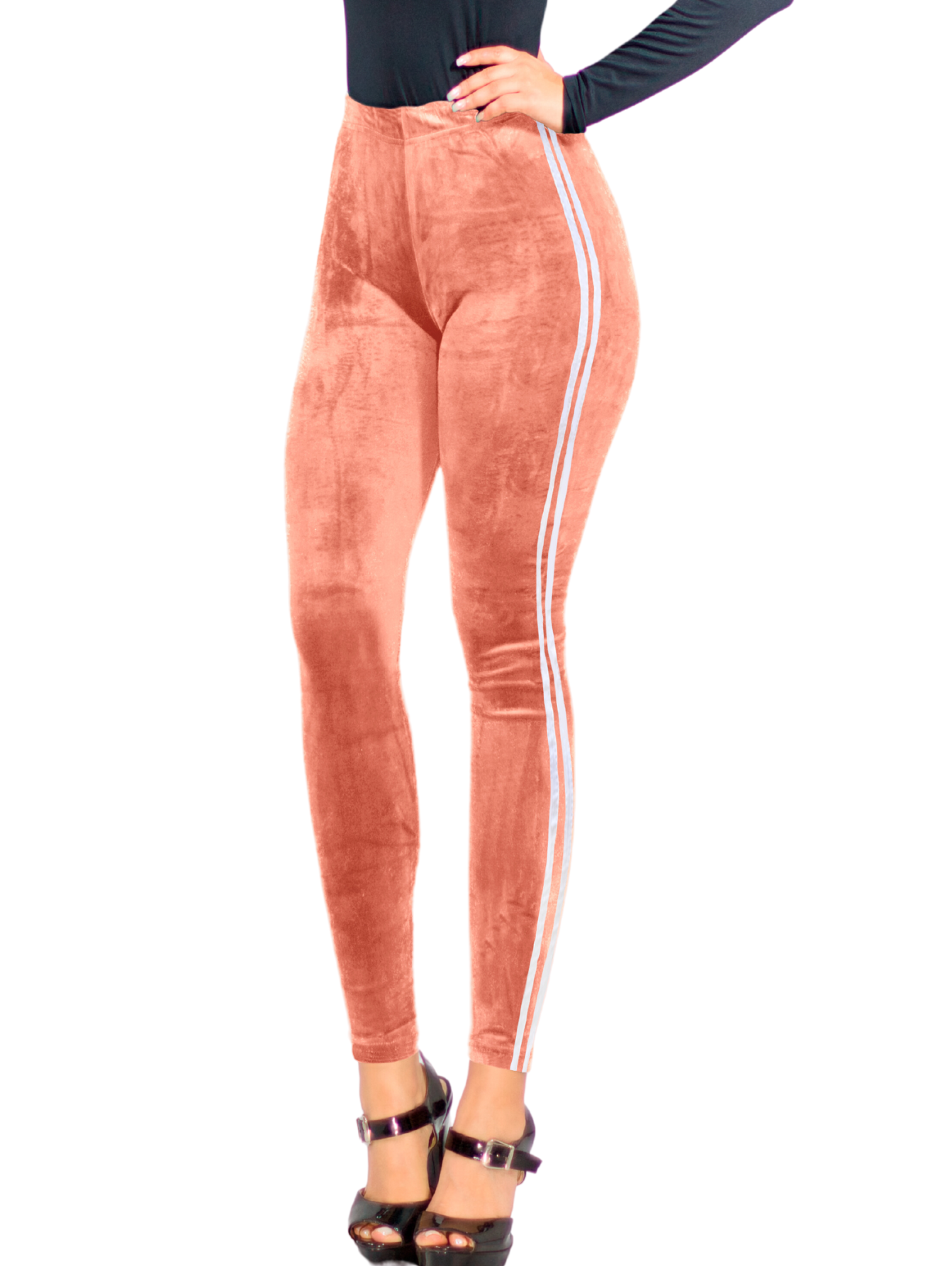 Legging Mujer Mallones Leggins Mayon Lic-0164 Coral Mallas Térmico