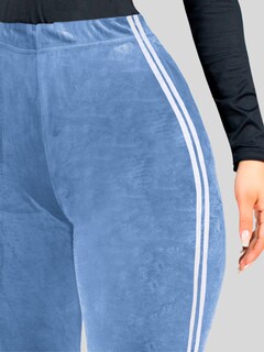 Foto 4 | Legging Mujer Mallones Leggins Mayon Lic-0164 Azul Mallas Térmico
