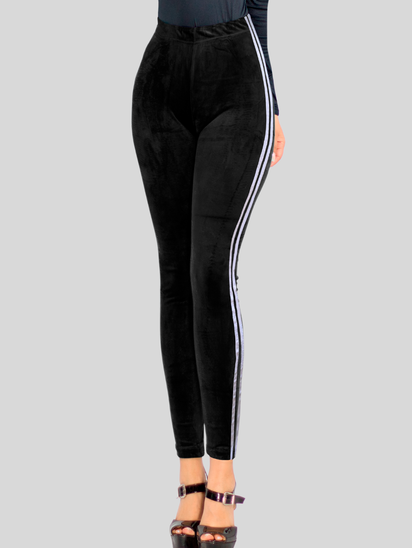 Foto 6 pulgar | Legging Mujer Mallones Leggins Mayon Lic-0164 Negro Mallas Térmico