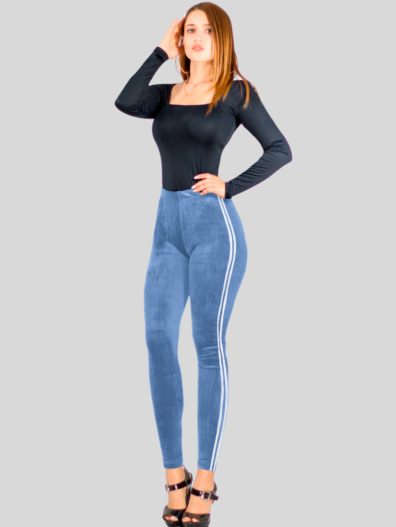 Foto 3 pulgar | Set De 2 Legging Mujer Mallones Leggins Mayon Lic-0164 Variedad De Colores Mallas Térmico