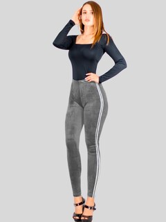 Foto 2 | Set De 2 Legging Mujer Mallones Leggins Mayon Lic-0164 Variedad De Colores Mallas Térmico