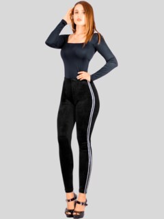 Foto 5 | Set De 2 Legging Mujer Mallones Leggins Mayon Lic-0164 Variedad De Colores Mallas Térmico