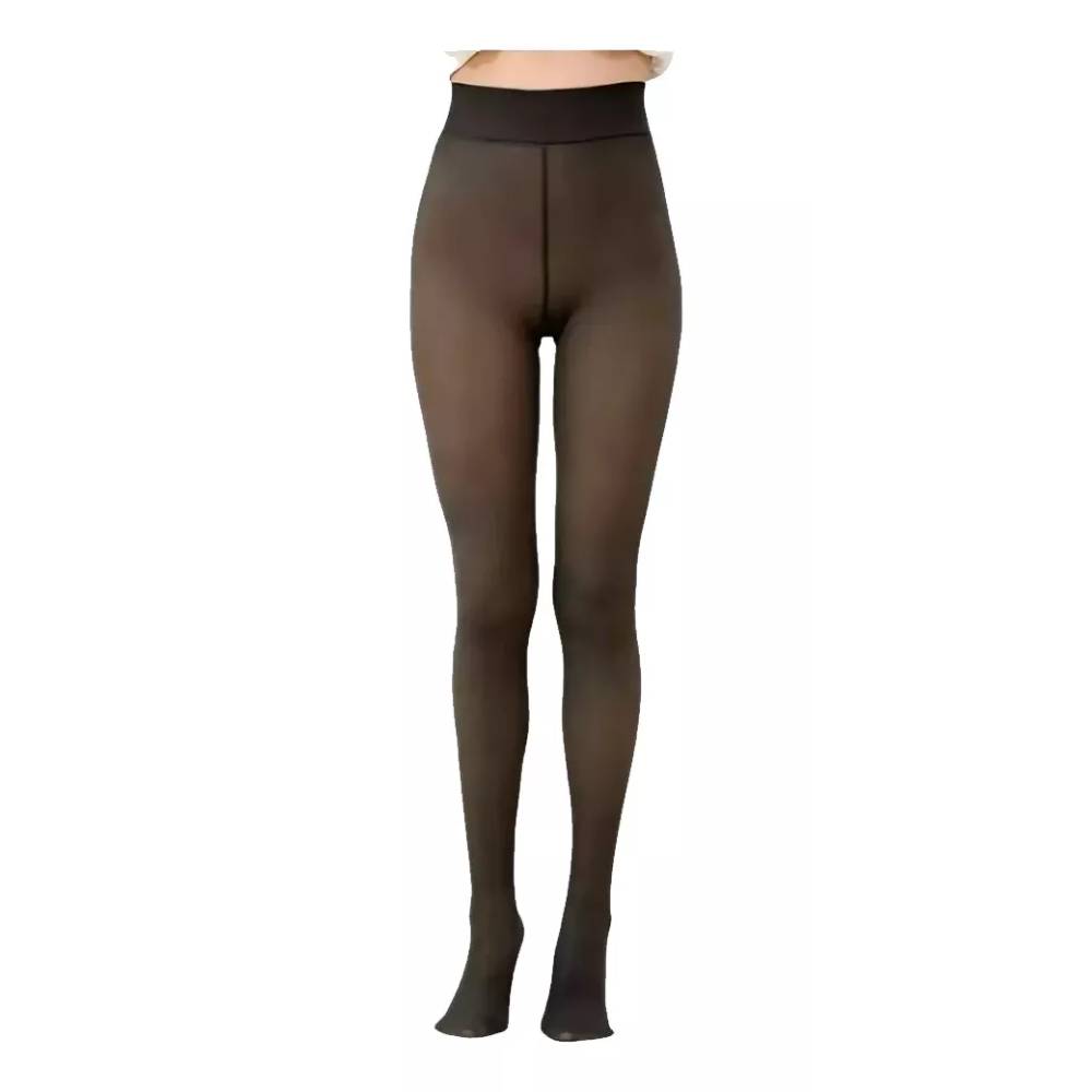 Foto 2 pulgar | Medias Termicas Teiart Malla Afelpada Leggins Mujer