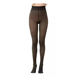 Foto 1 | Medias Termicas Teiart Malla Afelpada Leggins Mujer