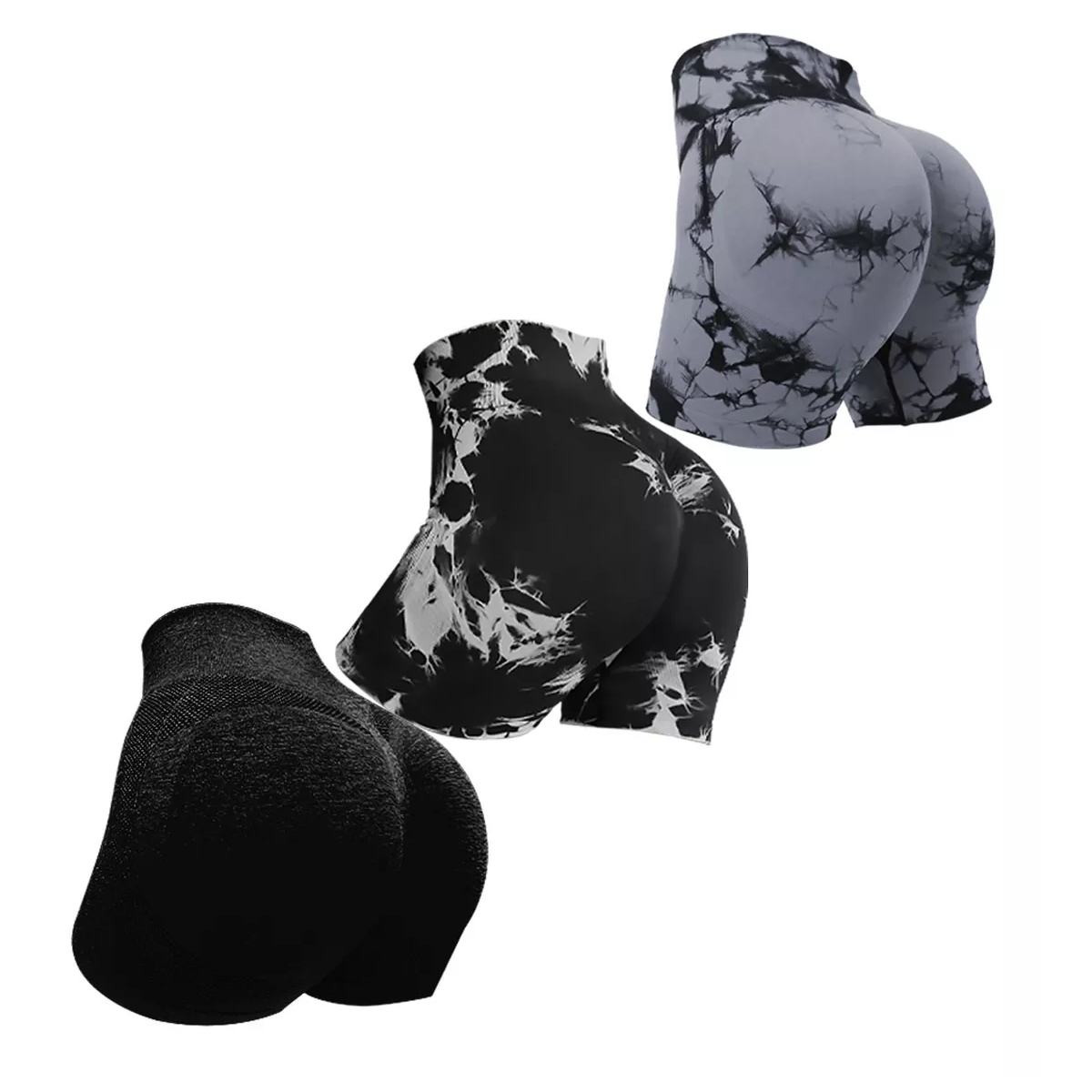 Foto 2 pulgar | Leggins Deportivos con Diseño Tie-Dye y Cintura Alta para Gym y Yoga para Mujer