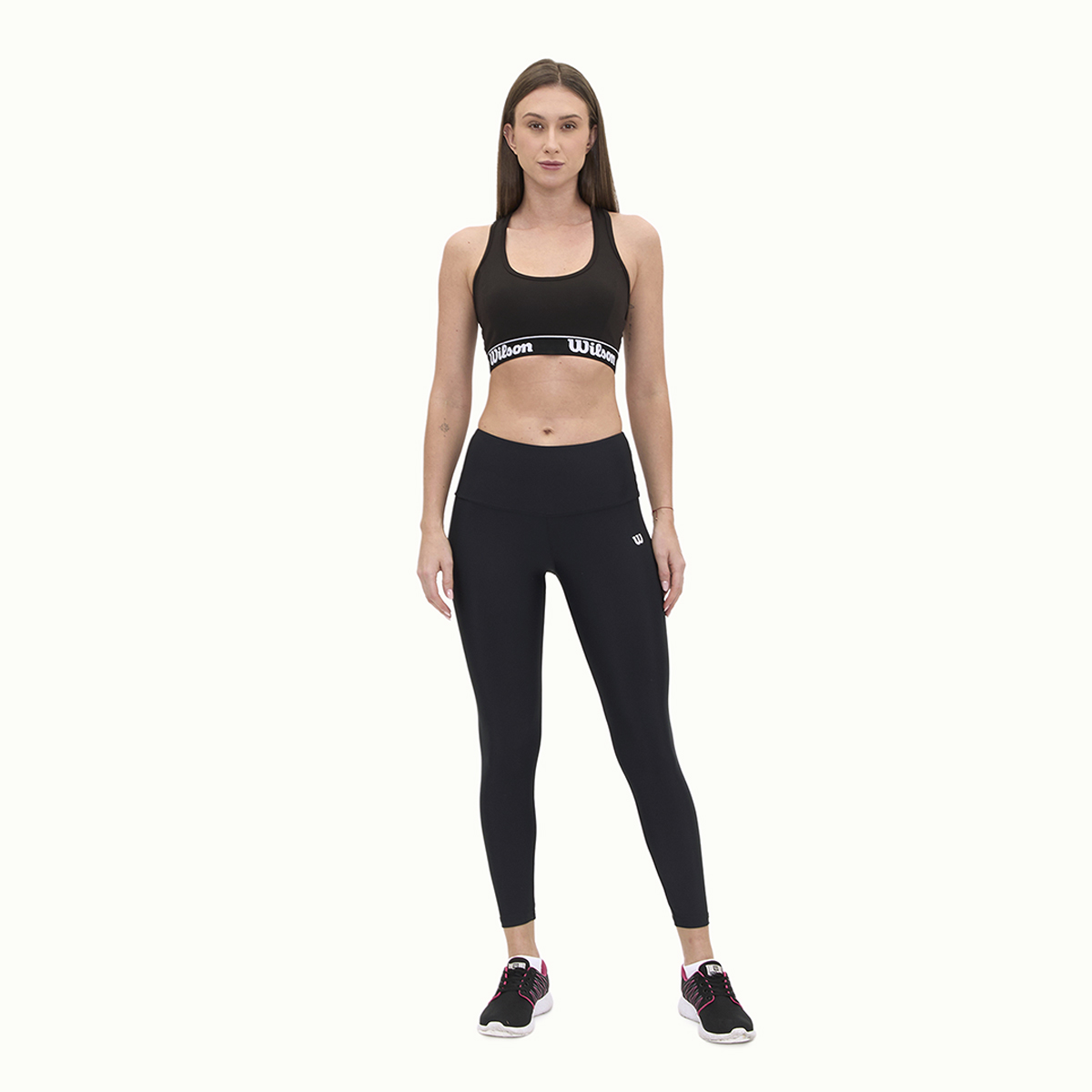 Foto 7 pulgar | Legging Wilson Flexible Cintura Alta Negro para Mujer