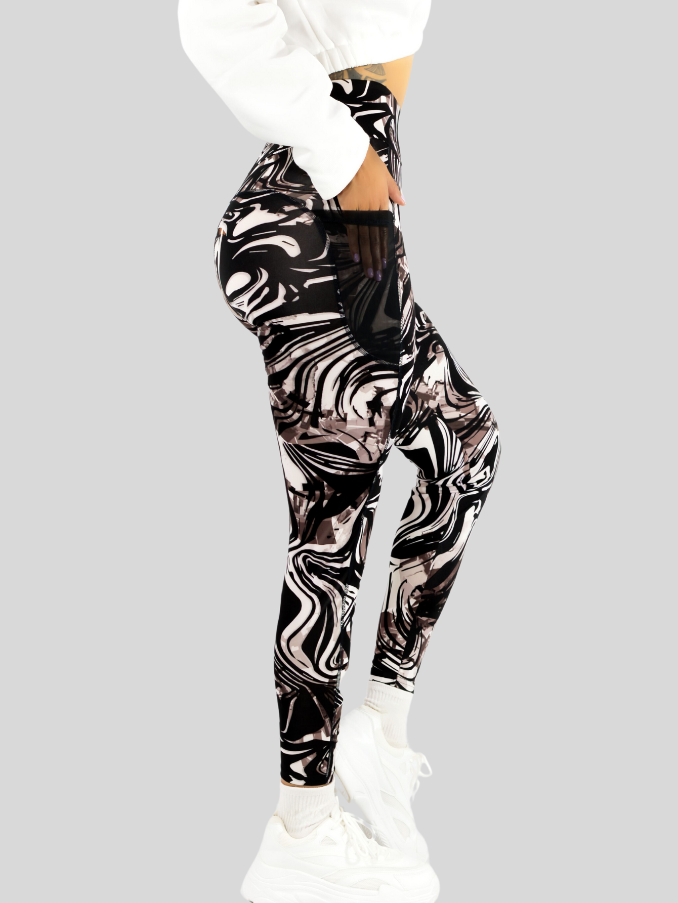 Foto 5 pulgar | Leggings Deportivos Push Up para Mujer